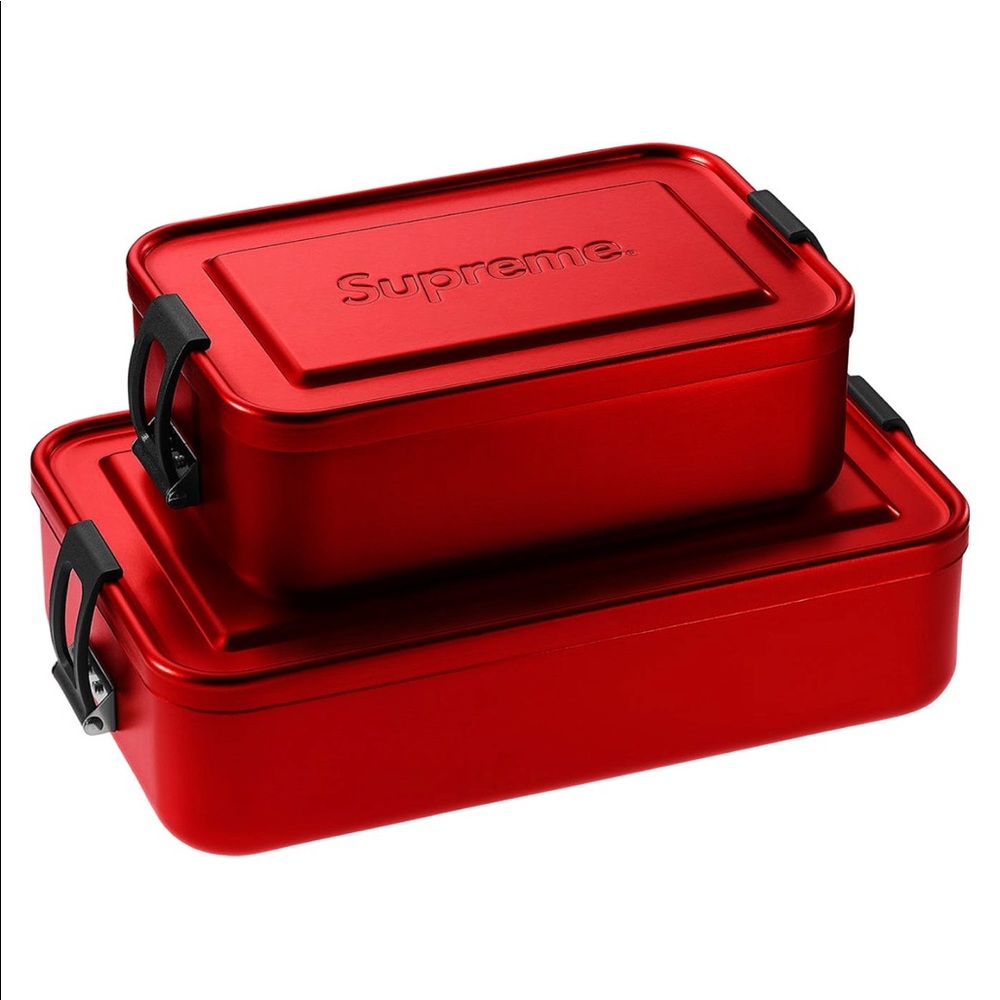Supreme SIGG Small&Large Metal box Plus SS18 - Picture 2 of 4